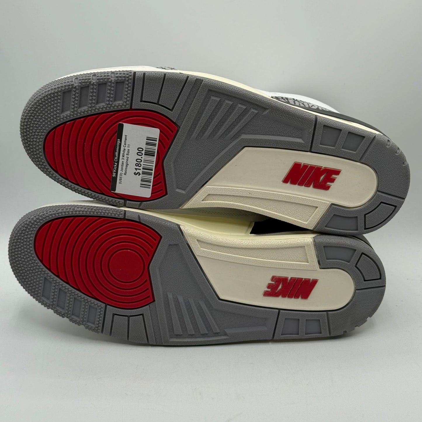 (USED) Jordan 3 White Cement Reimagined Size 11