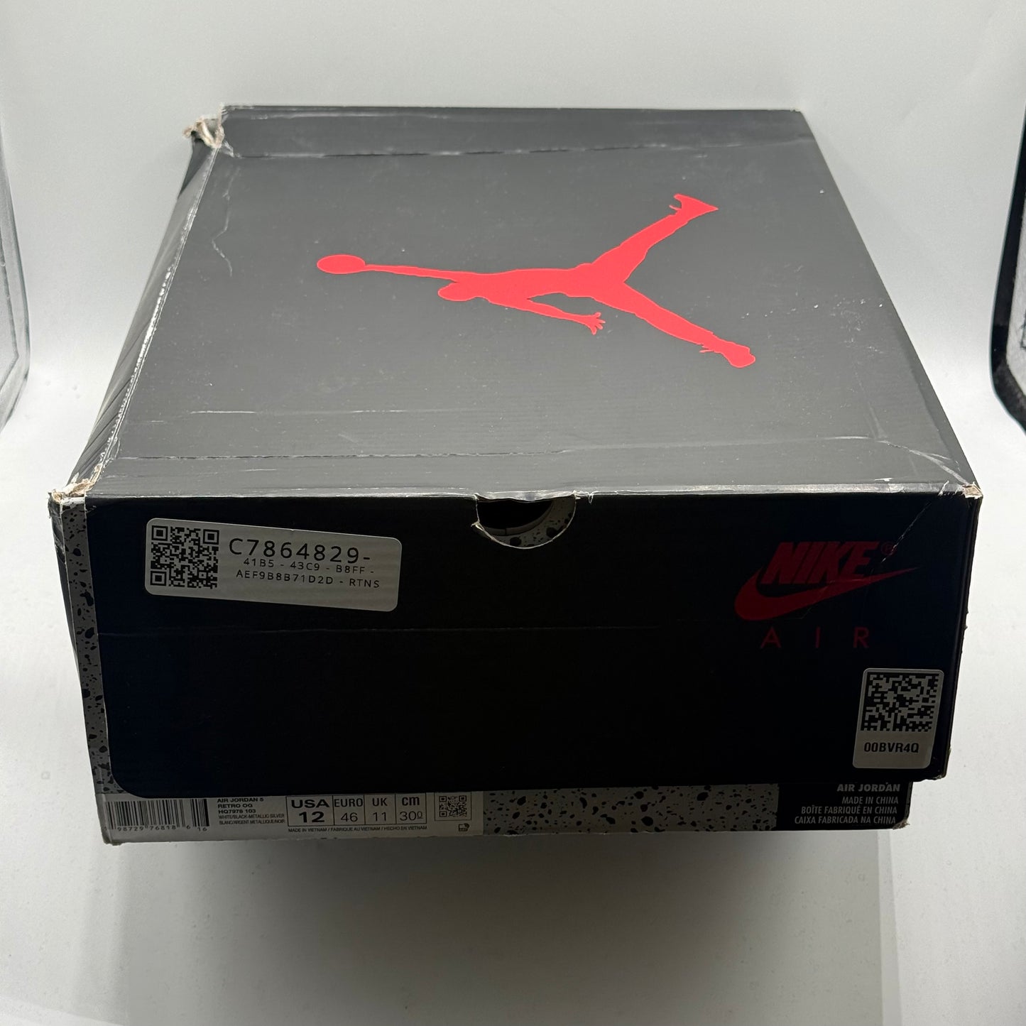 (Used) Jordan 5 White Metallic (2026) Size 12