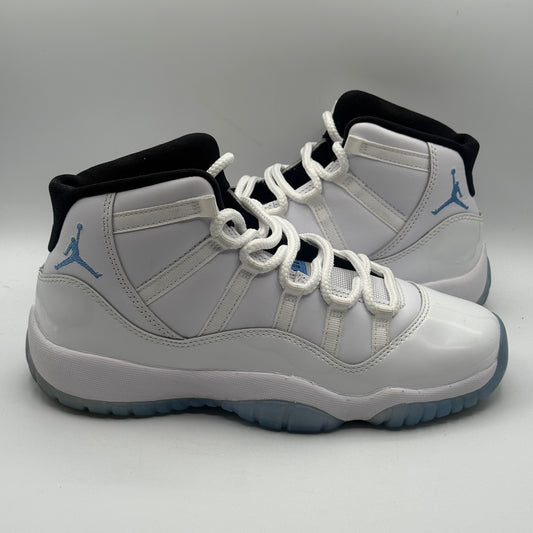 (USED) Jordan 11 High Legend Blue Size 7Y