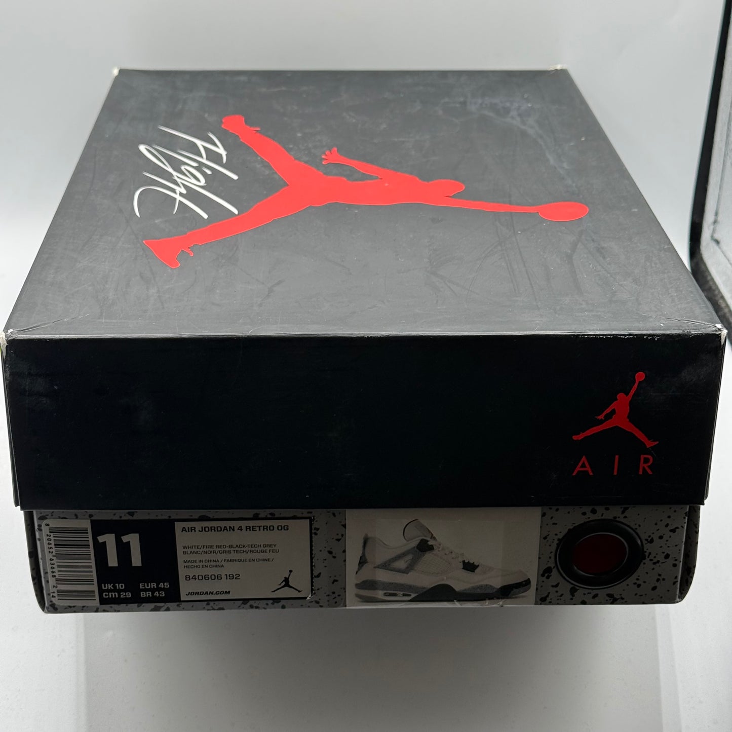 (Used) Jordan 4 White Cement (2016) Size 11