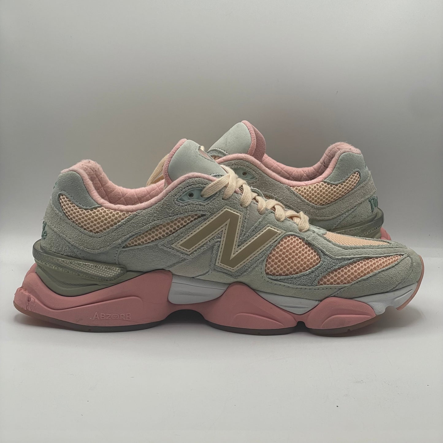 (USED) New Balance 9060 JFG Baby Shower Blue Size 11.5