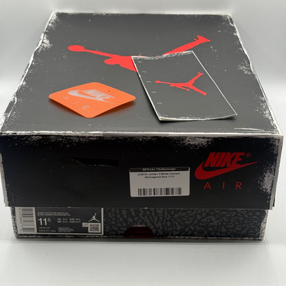 (USED) Jordan 3 White Cement Reimagined Size 11.5