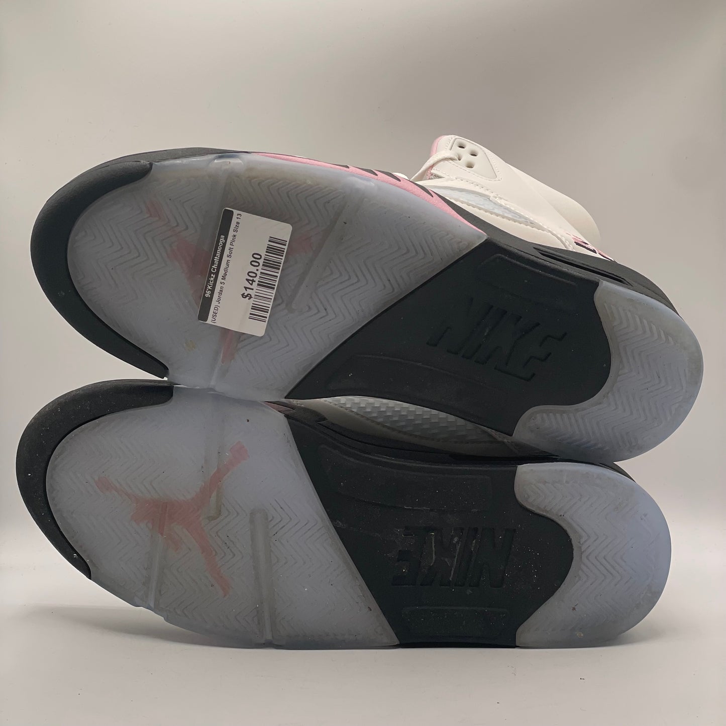 (USED) Jordan 5 Medium Soft Pink Size 13