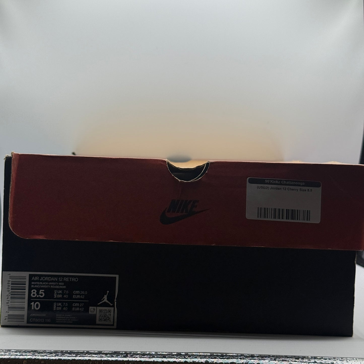 (USED) Jordan 12 Cherry Size 8.5