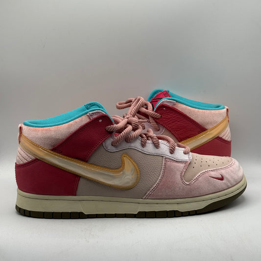 (Used No Box) Nike Dunk Mid Social Status Strawberry Milk Size 11