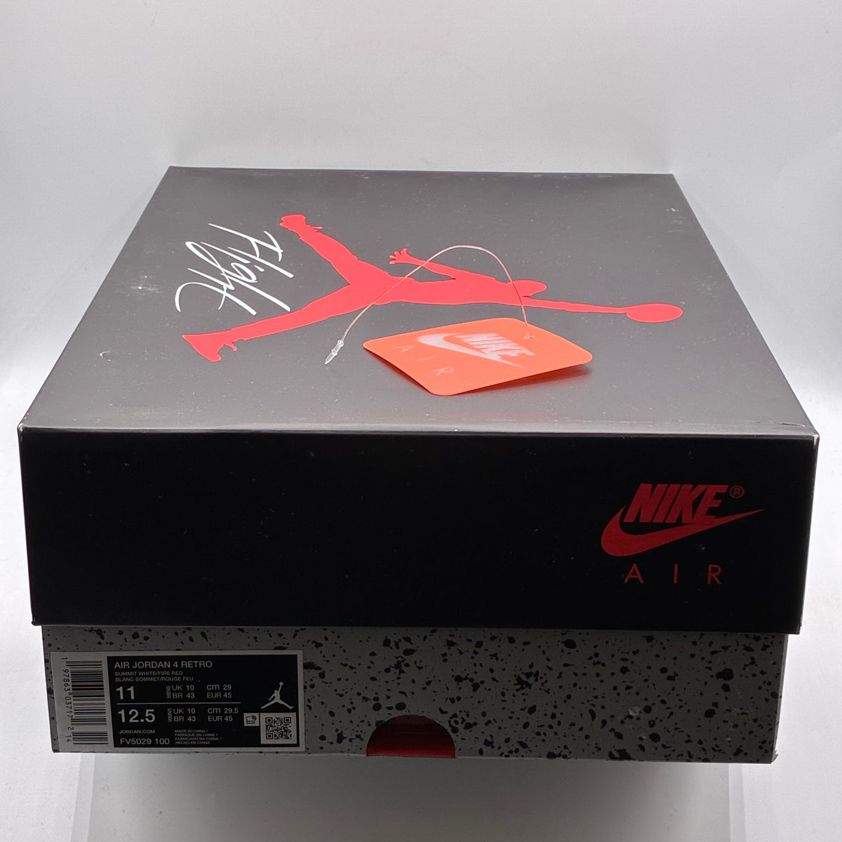 (USED) Jordan 4 White Cement (2025) Size 11