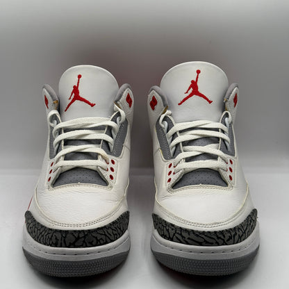 (USED) Jordan 3 Fire Red Size 11.5