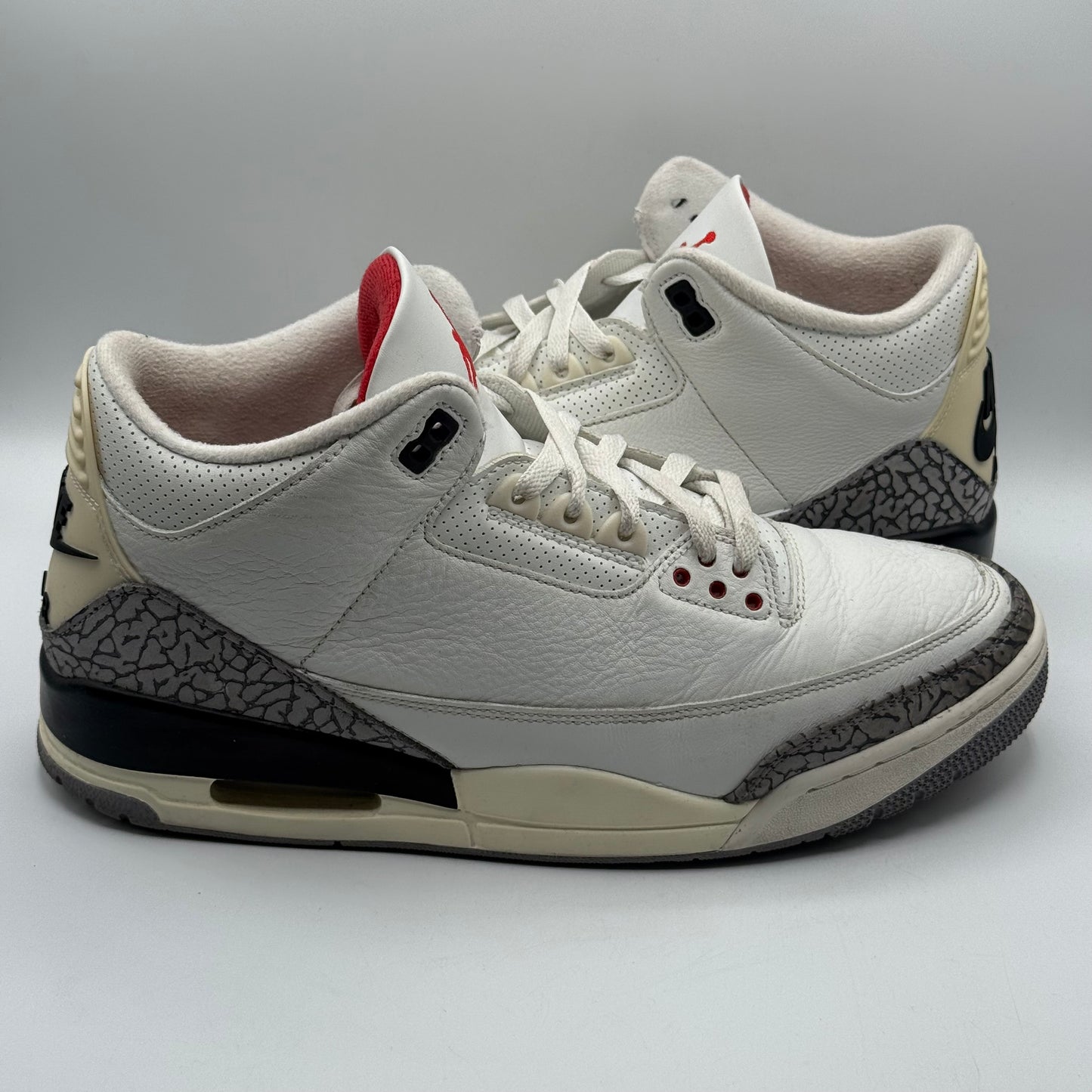 (USED) Jordan 3 White Cement Reimagined Size 12