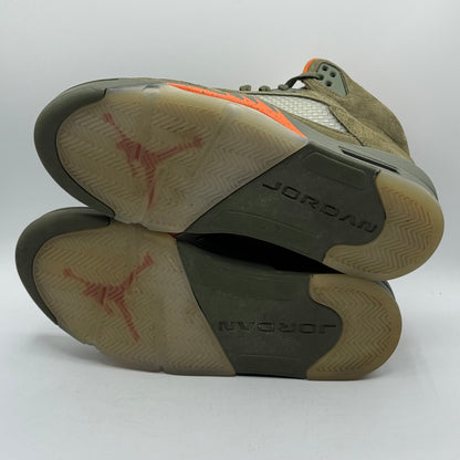 (USED NO BOX) Jordan 5 Olive Size 8