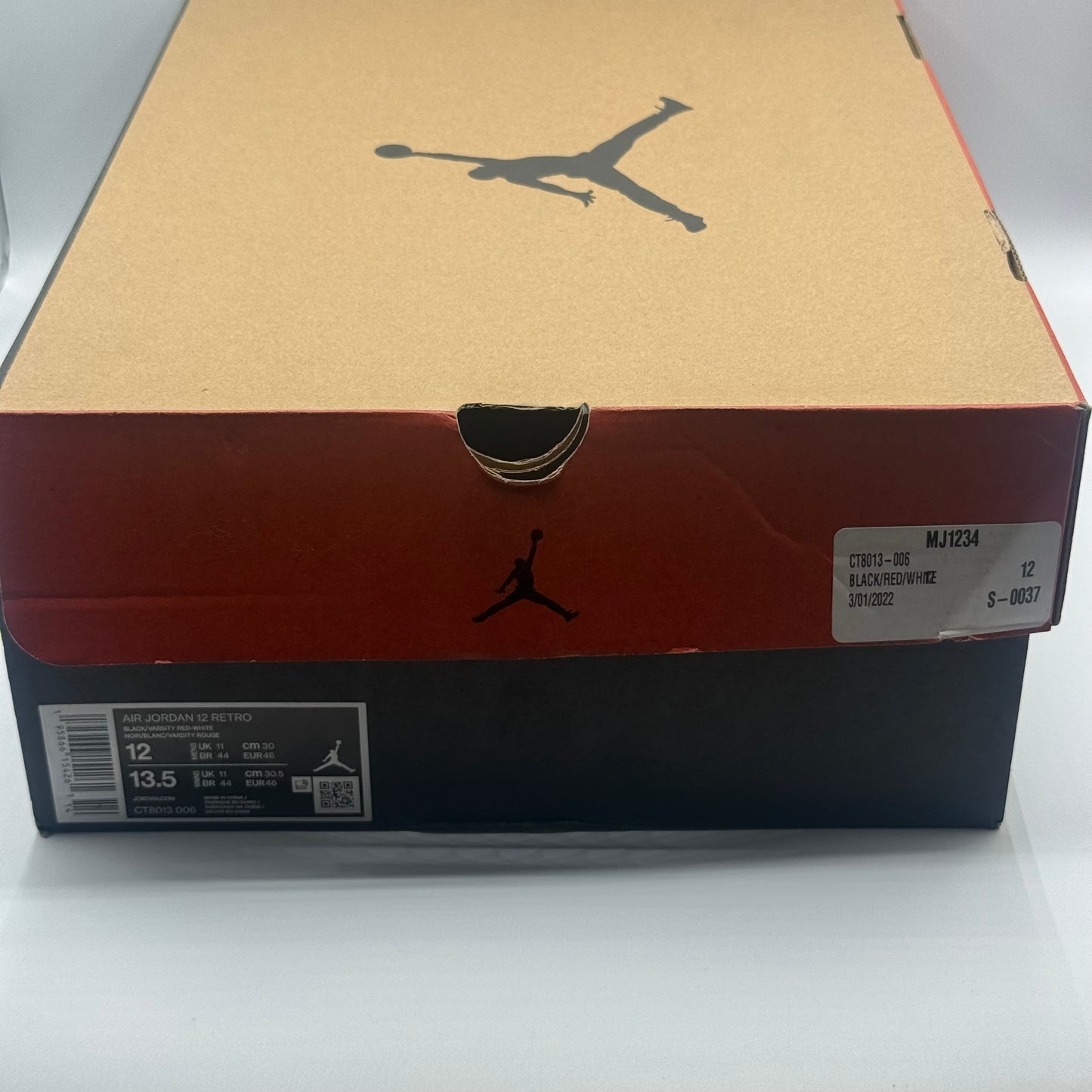 (USED) Jordan 12 Playoffs Size 12