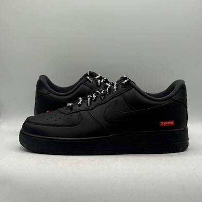(Used) Nike Air Force 1 Supreme Black Size 10