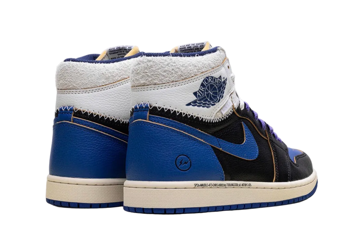 Jordan 1 High Fragment x Union LA Sport Royal
