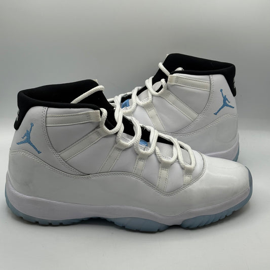 (USED) Jordan 11 Legend Blue Size 11