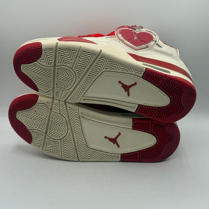 (USED) Jordan 4 Valentine's Day Sierra Red Size 10.5W/9M