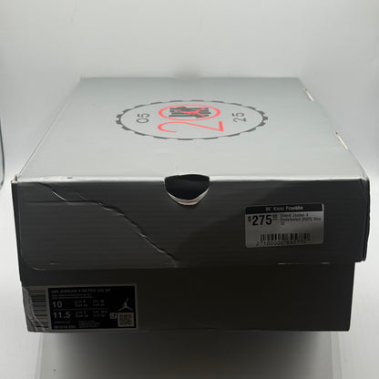 (Used) Jordan 4 Undefeated (2025) Size 10