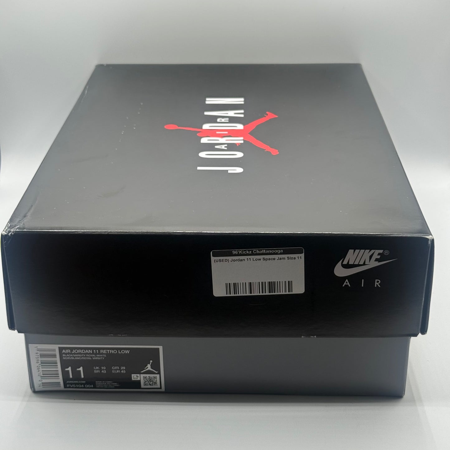 (USED) Jordan 11 Low Space Jam Size 11