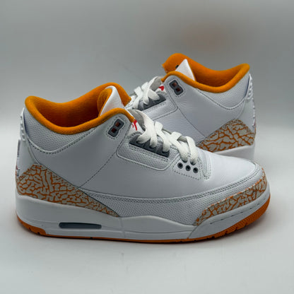 (USED) Jordan 3 Orange Citrus Size 6.5W/5Y