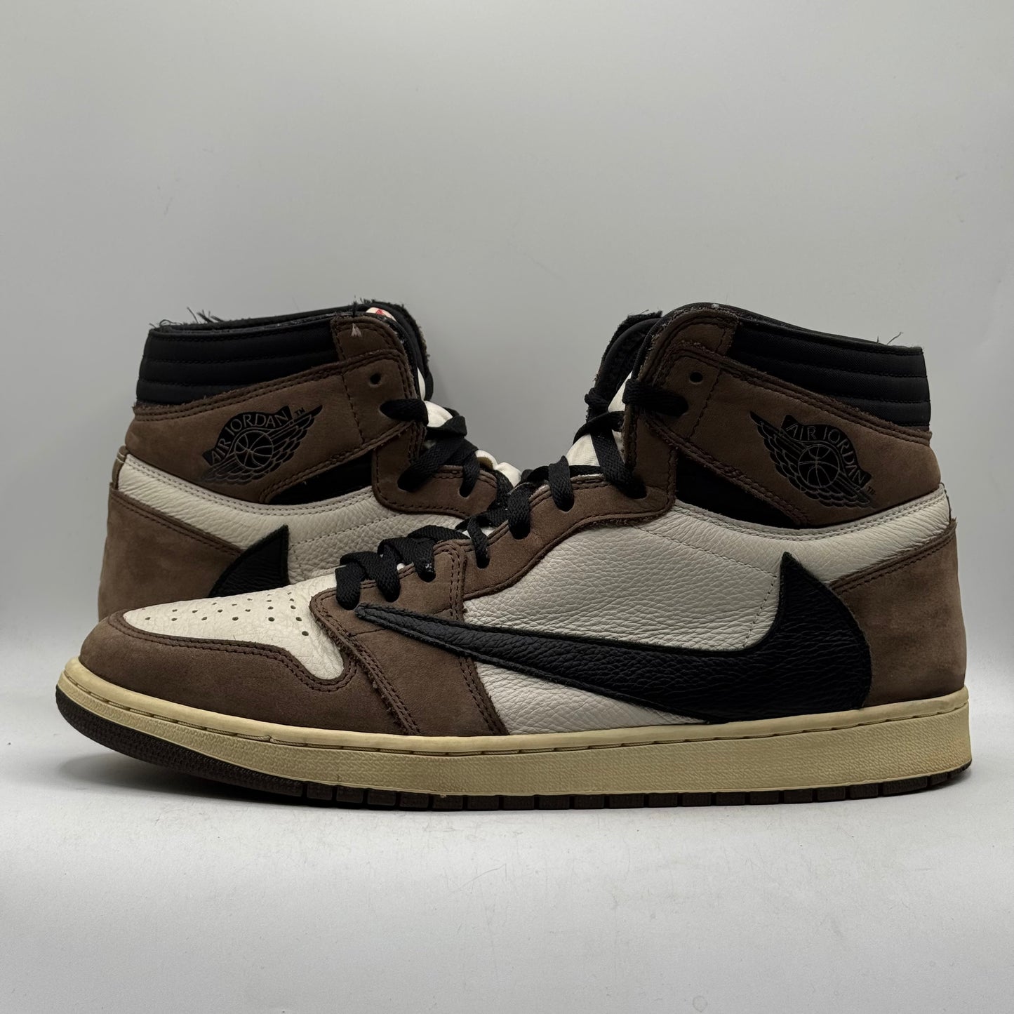 (Used) Jordan 1 High Travis Scott Mocha Size 14