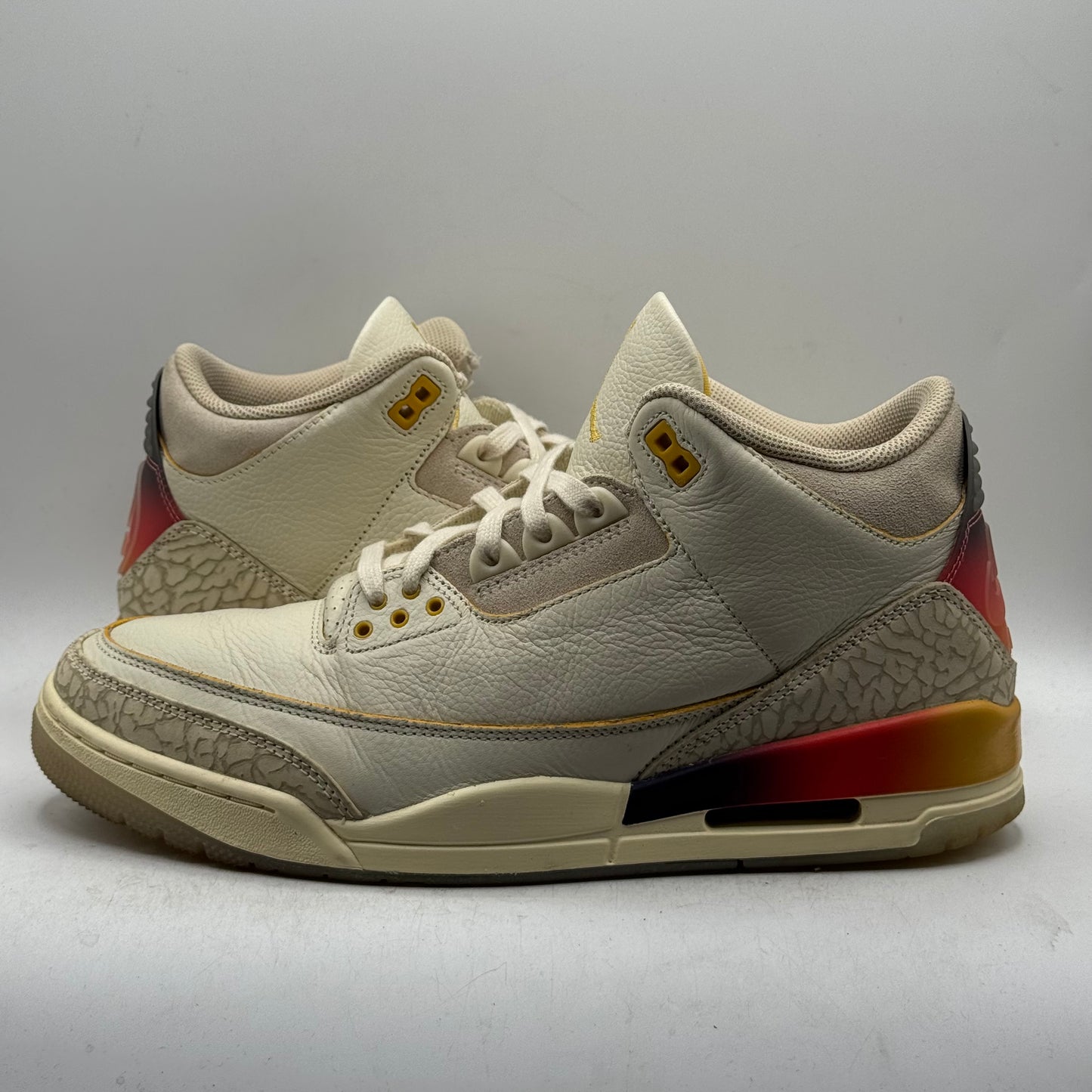 (Used No Box) Jordan 3 J Balvin Sunset Medallion Size 11