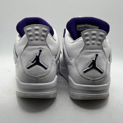 (Used) Jordan 4 Metallic Purple Size 9