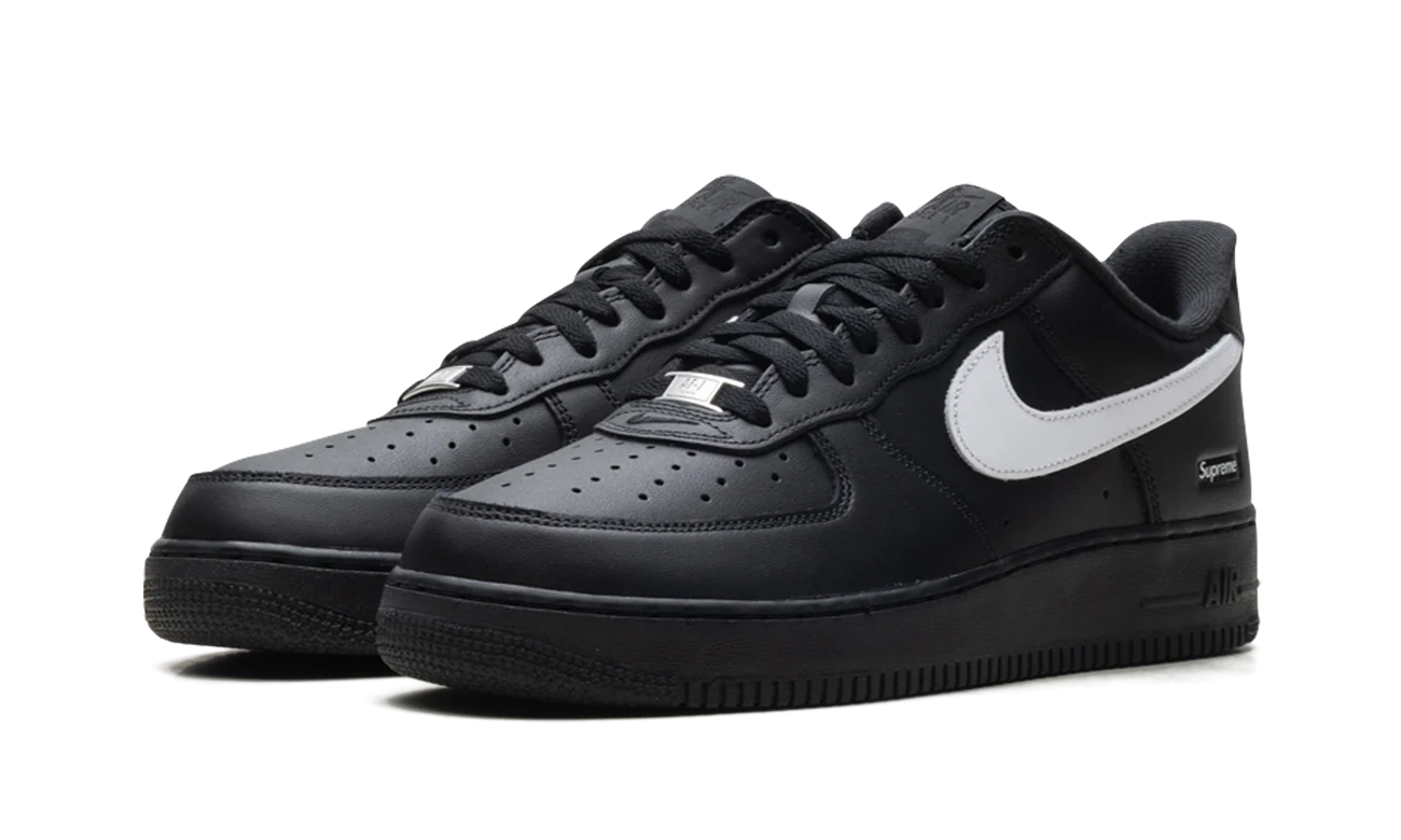 Nike Supreme Air Force 1 Black White