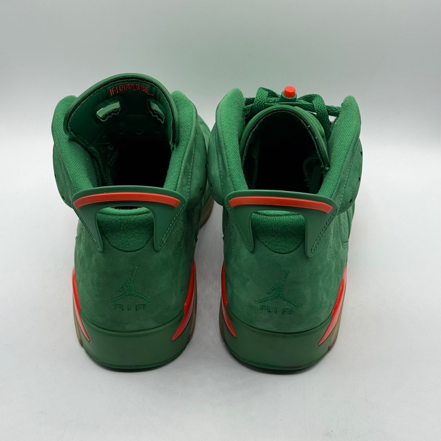 (USED) Jordan 6 Gatorade Green Size 12