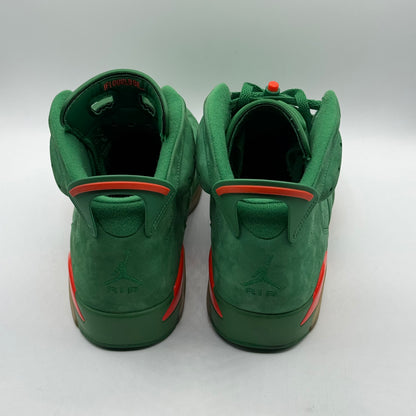 (USED) Jordan 6 Gatorade Green Size 12