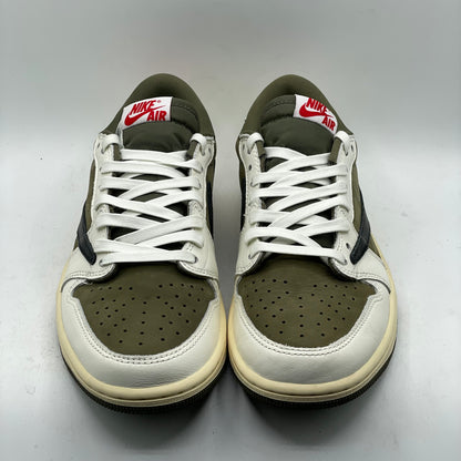 (USED) Jordan 1 Low Travis Scott Medium Olive Size 8