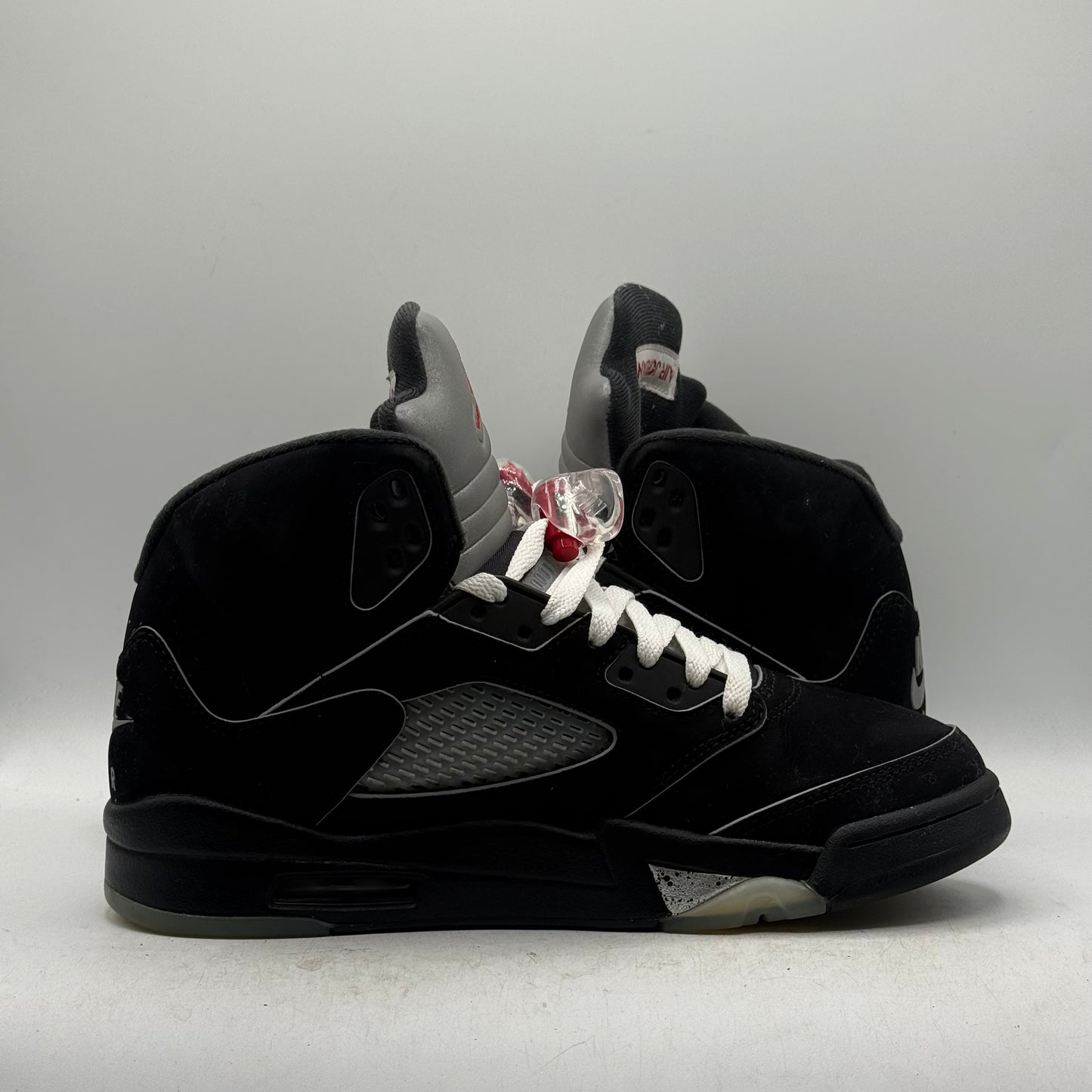 (Used No Box) Jordan 5 Reimagined Black Metallic Size 8.5