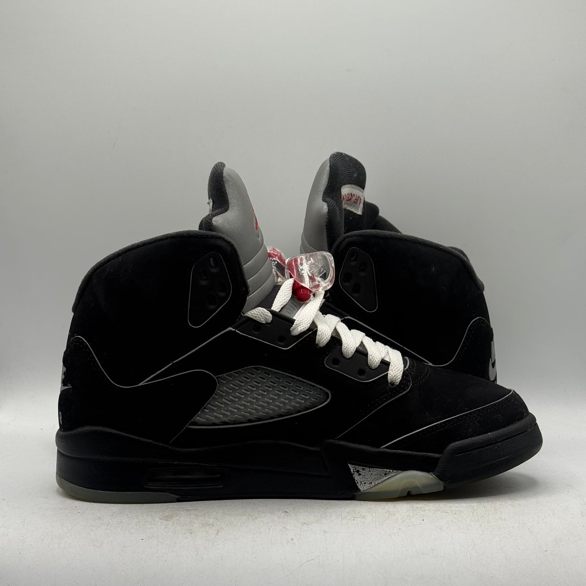 (Used No Box) Jordan 5 Reimagined Black Metallic Size 8.5