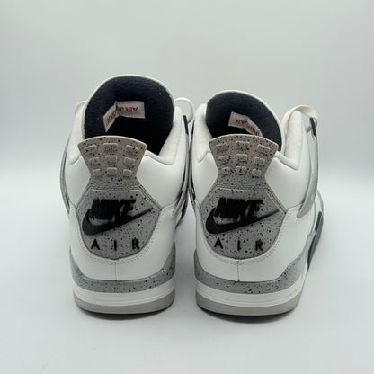 (USED) Jordan 4 White Cement Size 11.5