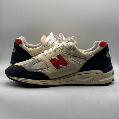 (Used) New Balance 990v2 MiUSA Teddy Santis Navy Sea Salt Size 12
