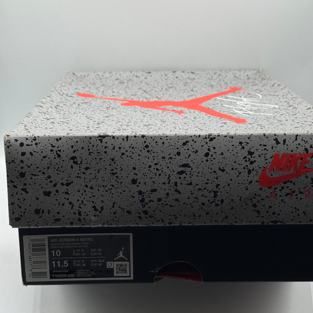 (Used) Jordan 4 Bred Reimagined Size 10