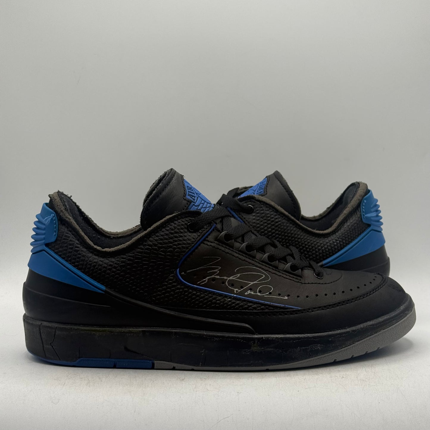(Used) Jordan 2 Low Off-White Black Size 9