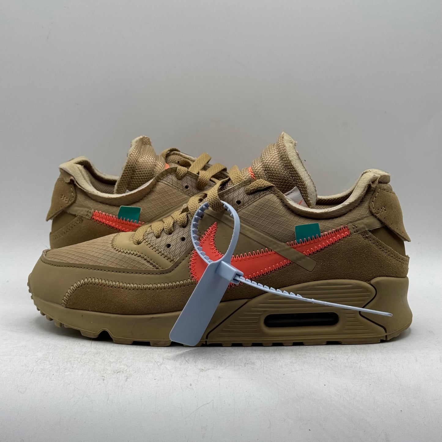 (USED) Nike Air Max 90 Off-White Desert Ore Size 7
