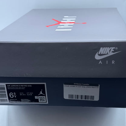(Used) Jordan 9 Cool Grey (2025) Size 6.5Y