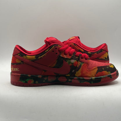 (USED) Nike SB Dunk Low Wizard of Oz Poppy Field Size 9.5