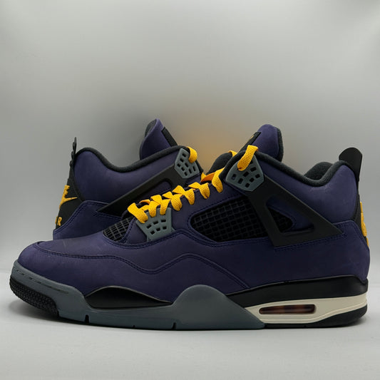 (USED) Jordan 4 Lakers Size 14