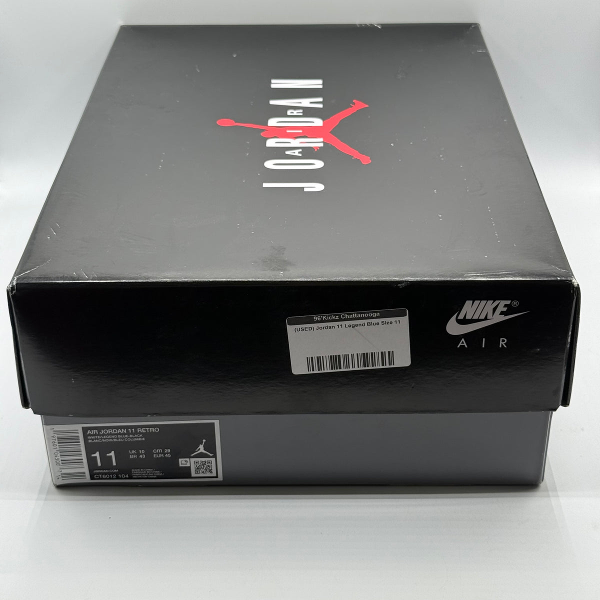 (USED) Jordan 11 Legend Blue Size 11