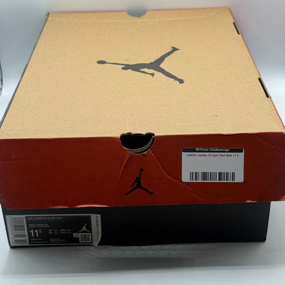 (USED) Jordan 12 Gym Red Size 11.5