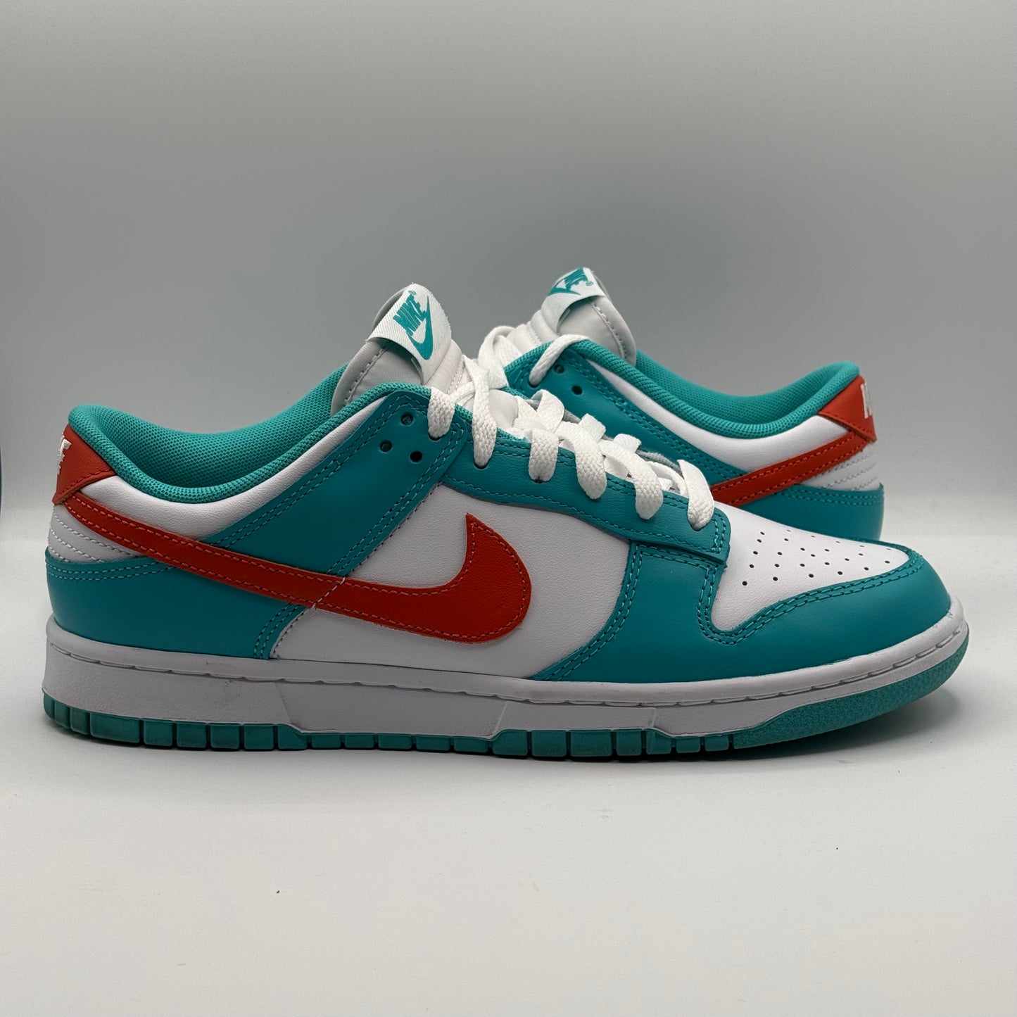 (Used) Nike Dunk Low Miami Dolphins Size 9.5