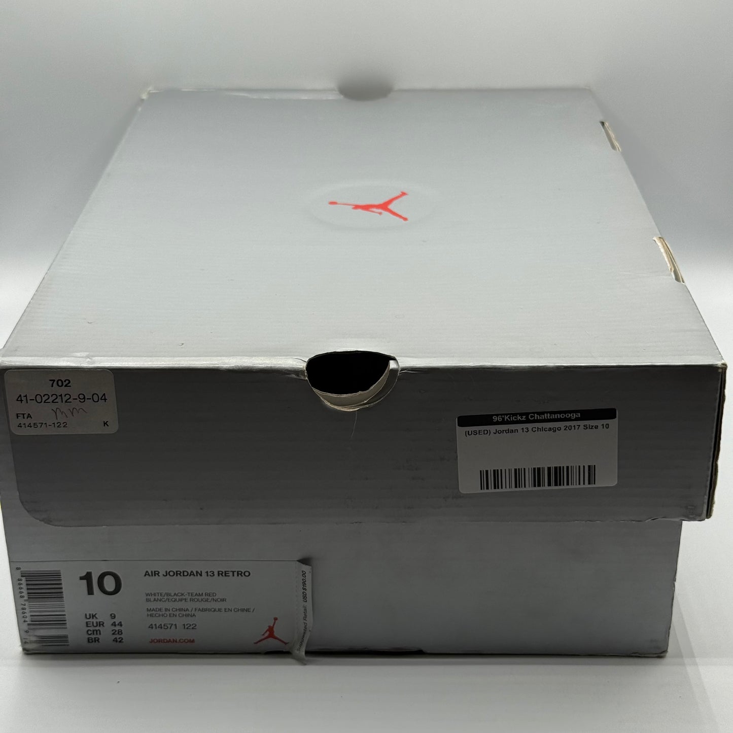 (USED) Jordan 13 Chicago 2017 Size 10