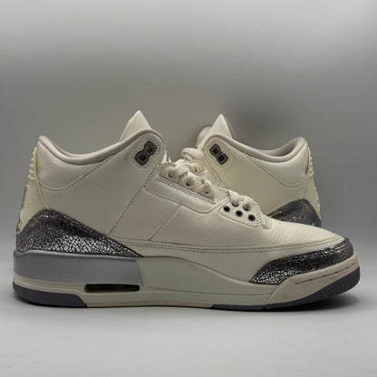 (USED) Jordan 3 Sail Cement Grey 9.5W/8M