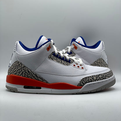 (USED) Jordan 3 Knicks Size 10