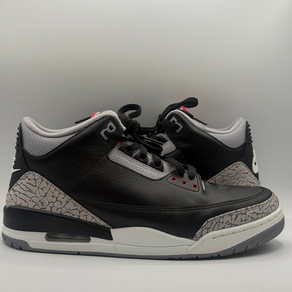 (USED) Jordan 3 Black cement Size 10