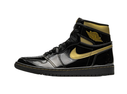 Jordan 1 High Black Metallic Gold (2020) Size 11.5