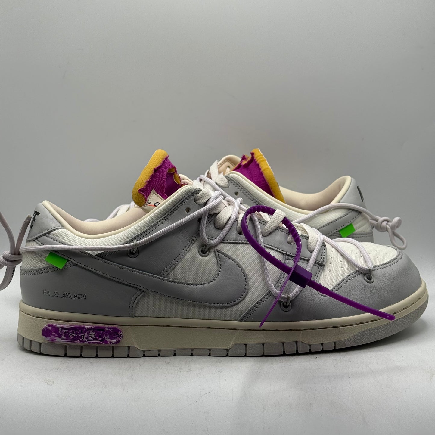 (Used Replacement Box) Nike Dunk Off-White Lot 3 Size 13