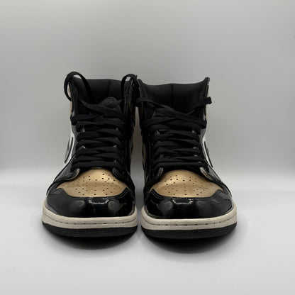 (Used Replacement Box) Jordan 1 High Gold Toe Size 10.5