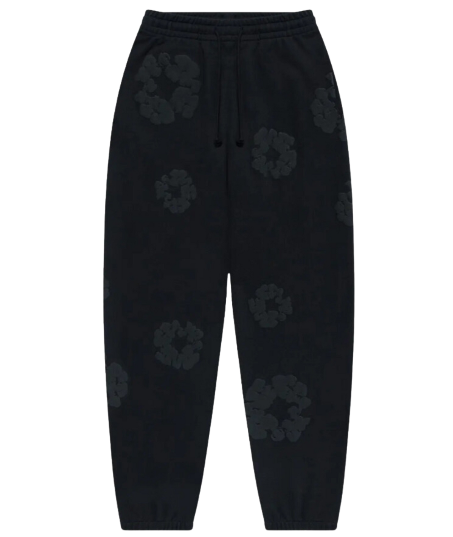 Denim Tears The Cotton Wreath Sweatpants Black Mono