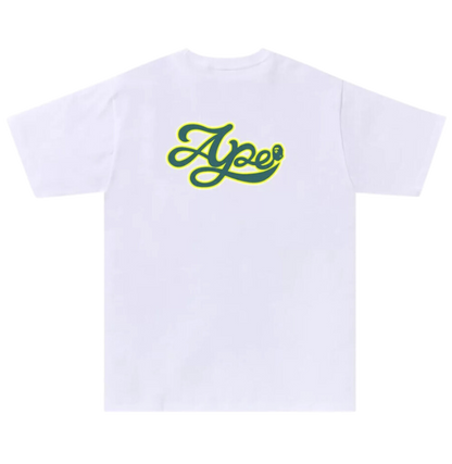 Bape Varsity Baseball Logo T-shirt (White)